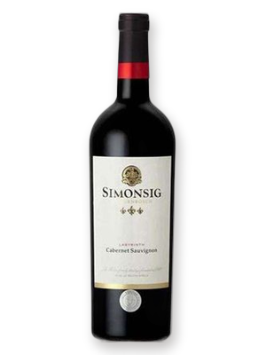 Click to enlarge Simonsig Family Vineyards Labyrinth Cabernet Sauvignon bottle